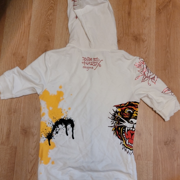 Vintage ed hardy hooded top - Picture 3 of 11